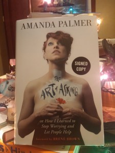 Yes, a signed copy. I'm a sucker for signed books from my favorite authors/people!